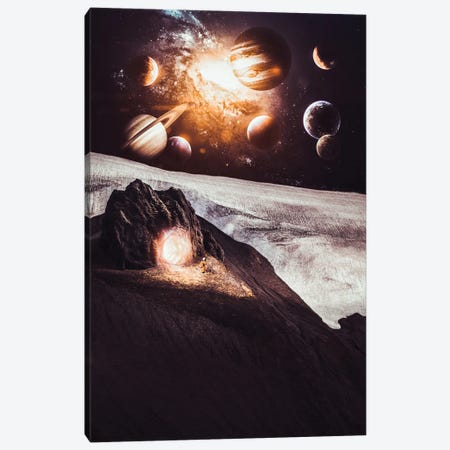 Astronaut Reflection Art Print 40x50cm
