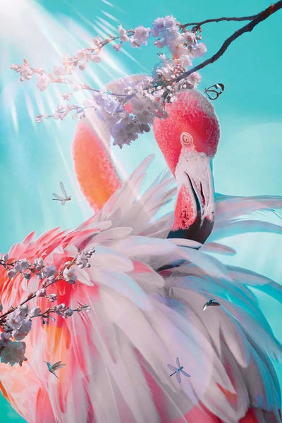 Flamingos: Pink Flamingo Paradise Beauty by GEN Z