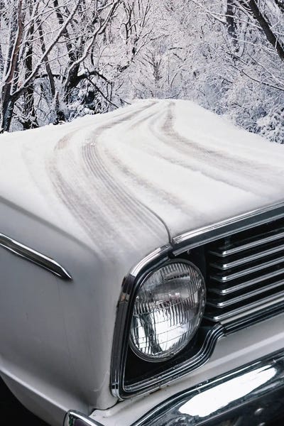 GEN Z: Drive Your Vintage Car In Winter Snow by GEN Z