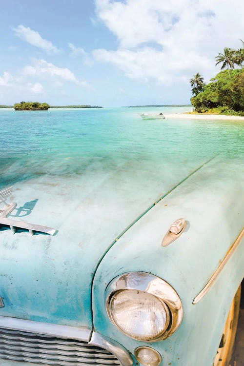 Classic Car Cuba Beach by GEN Z wall art