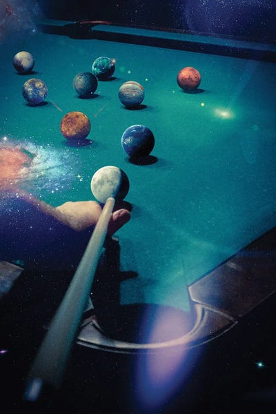 Point Of View: Billiards And Planetary Balls by GEN Z