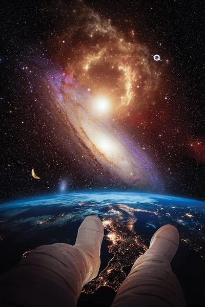 Point Of View: Astronaut Weightlessness Earth by GEN Z