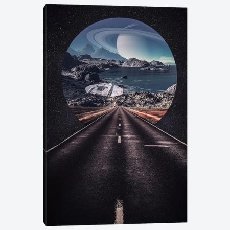 Road To Another Fantasy Space World Canvas Print #GEZ411} by GEN Z Art Print