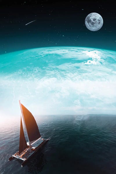 GEN Z: Boat On The Ocean Of The Blue Planet by GEN Z