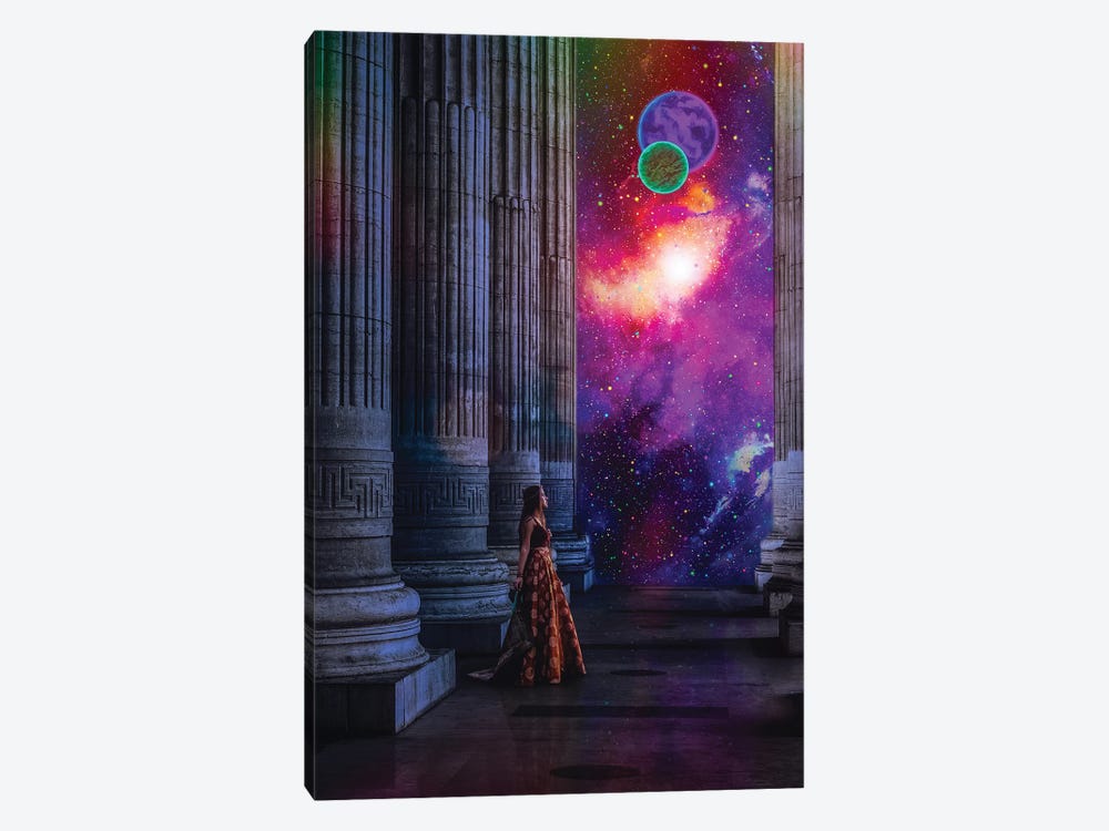 Greek Goddess Of The Universe Infinity by GEN Z 1-piece Art Print