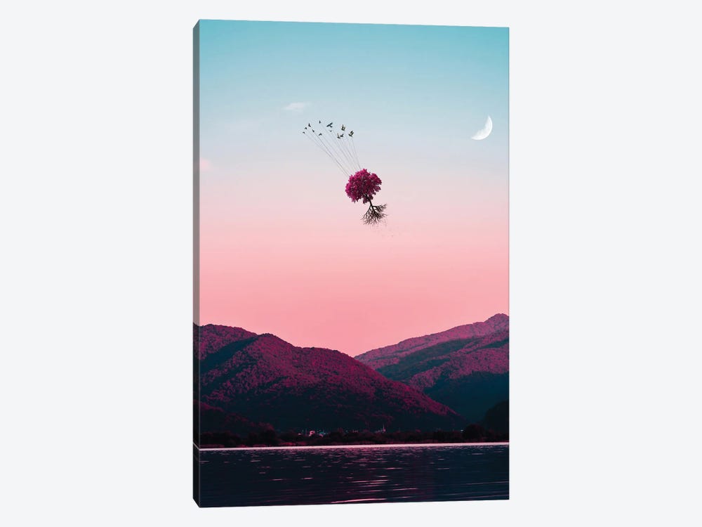 Birds Take A Tree To The Sky by GEN Z 1-piece Art Print