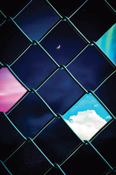 GEN Z: Grid Mesh Of Different Skies On Journey by GEN Z
