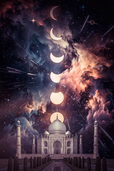 Taj Mahal: Taj Mahal, India's Palace Of Love And Moons by GEN Z