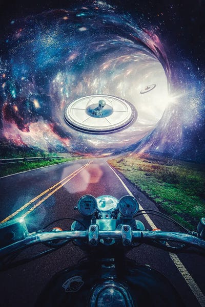 Aliens: Alien Encounter On The Road by GEN Z