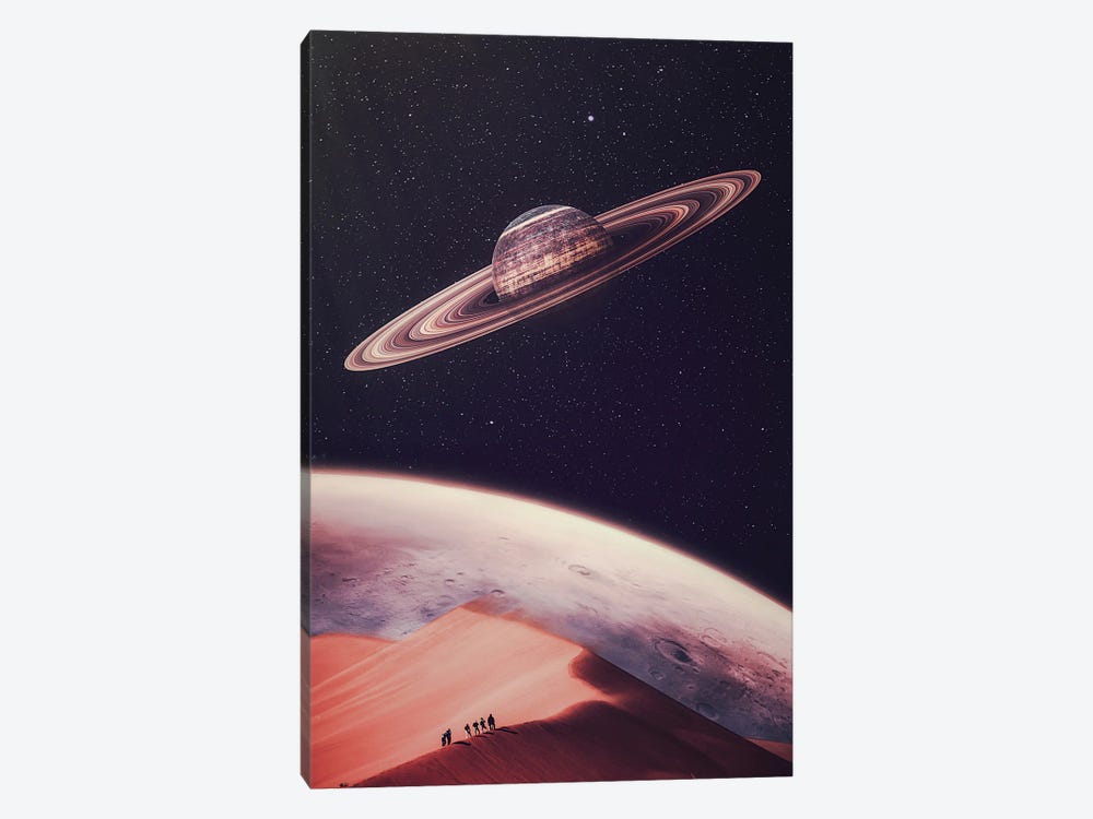 Dune Rings Planet by GEN Z 1-piece Canvas Print