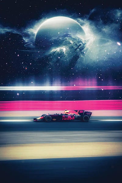Composite Photography: Formula One Speed Space by GEN Z