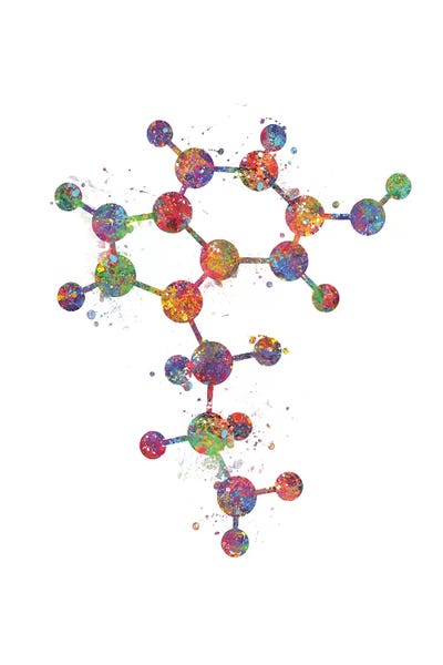 Kids Educational Art: Serotonin by Genefy Art