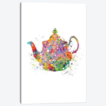 Teapot Canvas Print #GFA128} by Genefy Art Art Print