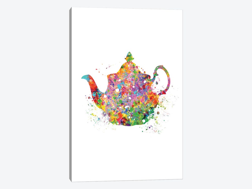 Teapot by Genefy Art 1-piece Canvas Art Print