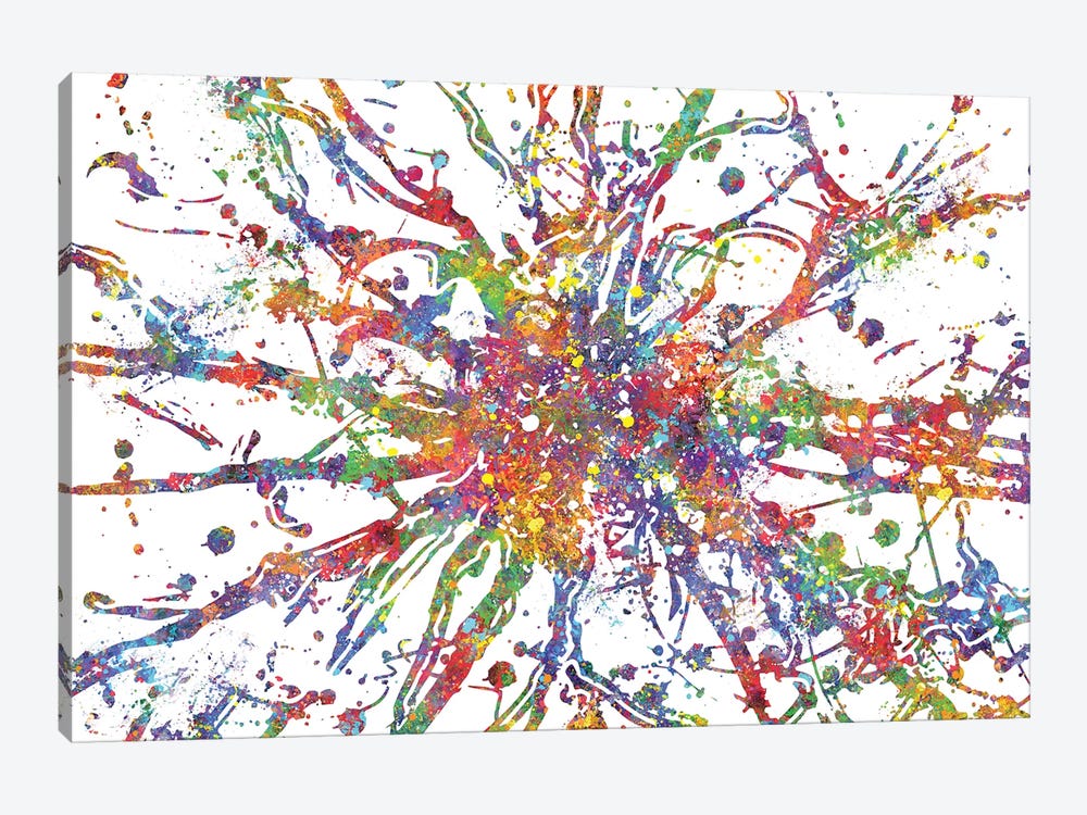 Brain Cells by Genefy Art 1-piece Art Print