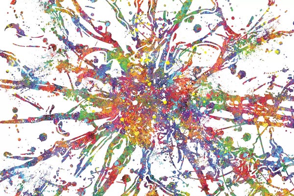 Science: Brain Cells by Genefy Art