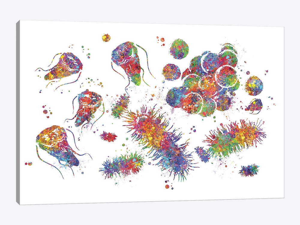 Cytology by Genefy Art 1-piece Canvas Art Print