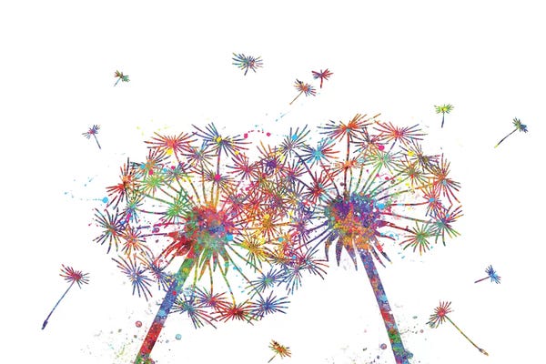 Horizontal: Dandelion by Genefy Art
