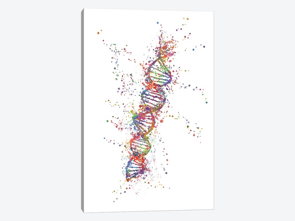 DNA by Genefy Art 1-piece Canvas Print