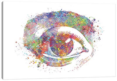 Eye Canvas Art Print - Body