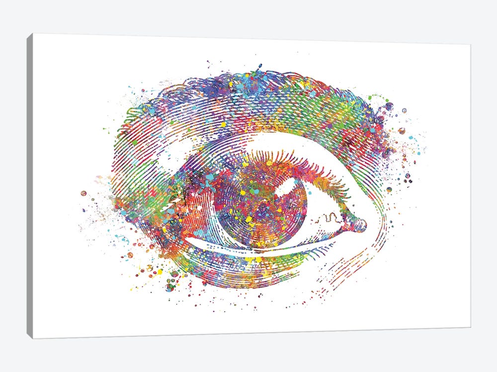 Eye by Genefy Art 1-piece Canvas Wall Art