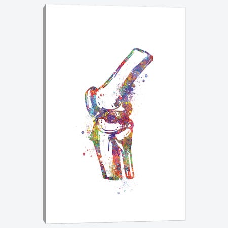 Joint Knee Canvas Print #GFA71} by Genefy Art Canvas Print