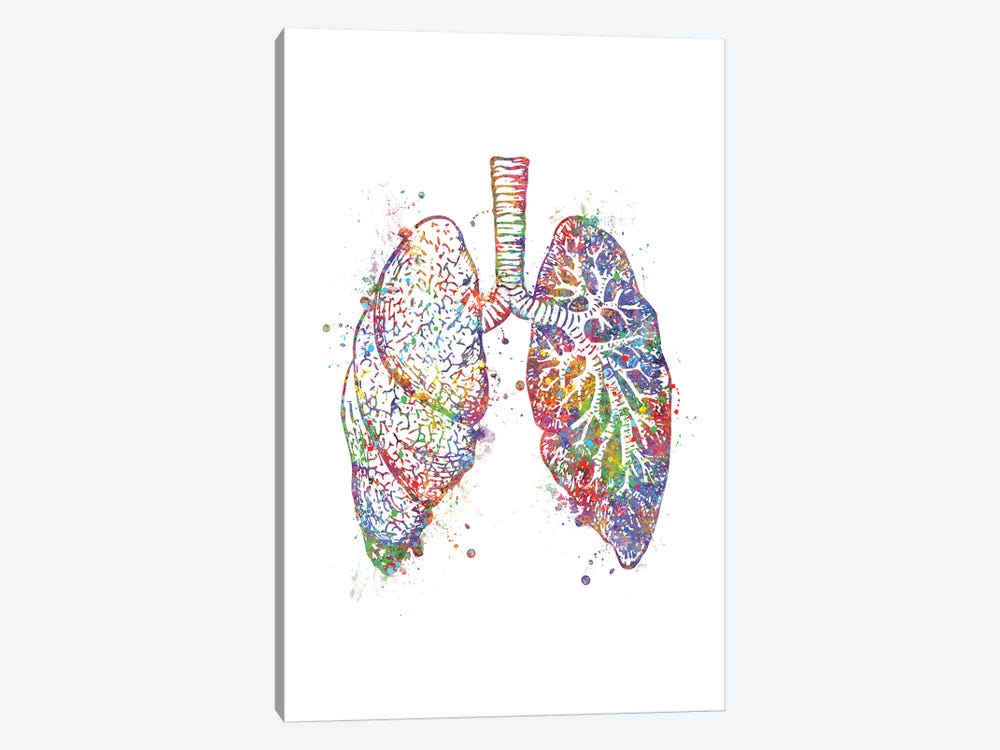 Lungs by Genefy Art 1-piece Art Print