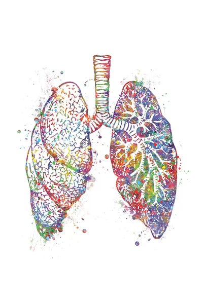Science: Lungs by Genefy Art