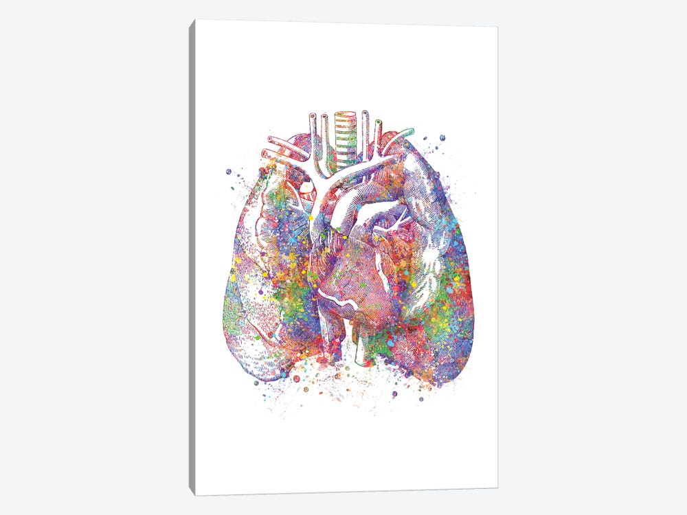 Lungs II by Genefy Art 1-piece Art Print