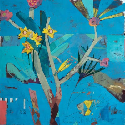 Package Of Optimism by Glib Franko framed canvas print