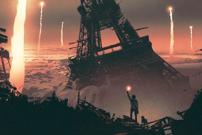 Time For Fireworks by grandfailure art print