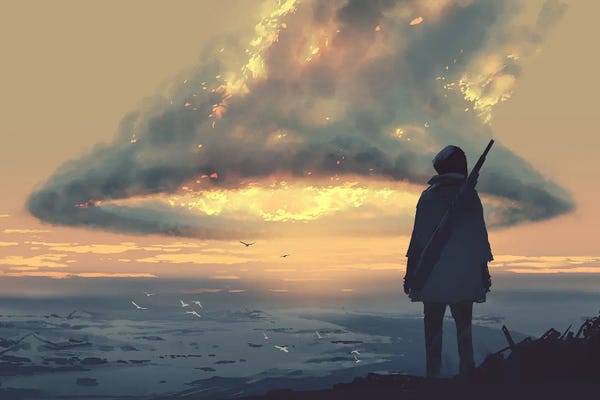grandfailure: The Huge Burning Clouds by grandfailure