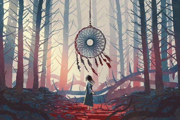 Dreamcatchers: The Dreamcatcher Of The Mysterious Forest by grandfailure