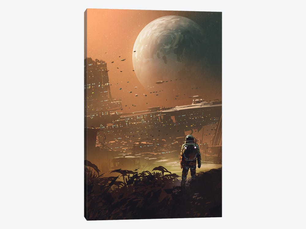 The New Colony by grandfailure 1-piece Canvas Art Print