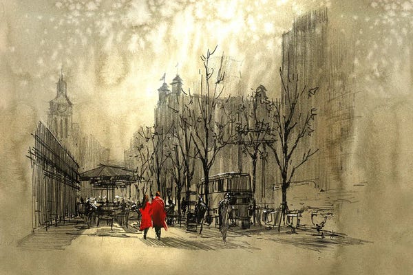 grandfailure: Walking On Street by grandfailure