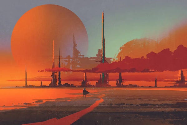 Space Fiction: Found The Lost City by grandfailure