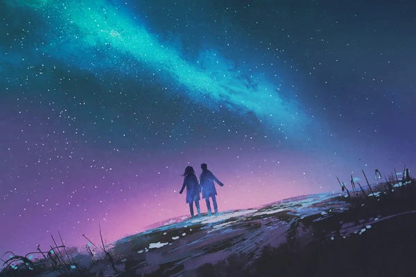 grandfailure: Watching The Milky Way by grandfailure