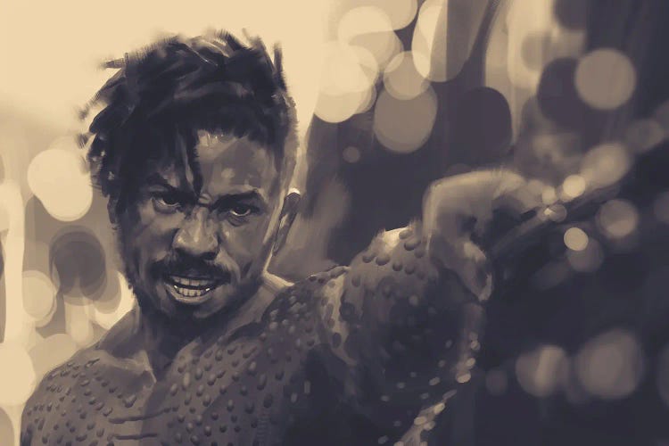 Erik Killmonger Portrait