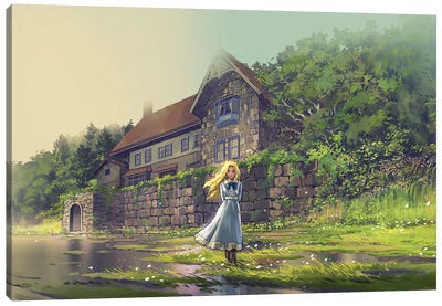 When Marnie Was There Fan Art Canvas Art Print - Anime & Manga Characters