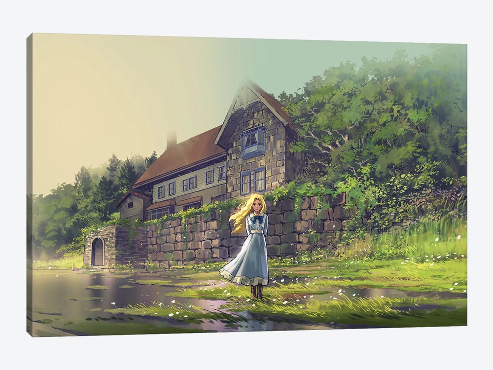 When Marnie Was There Fan Art by grandfailure 1-piece Canvas Wall Art