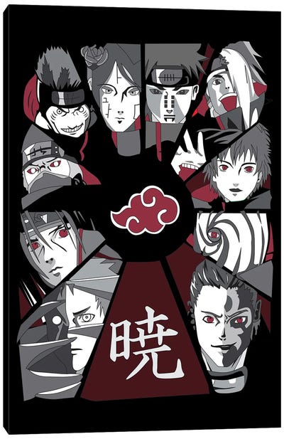Naruto V Canvas Art Print