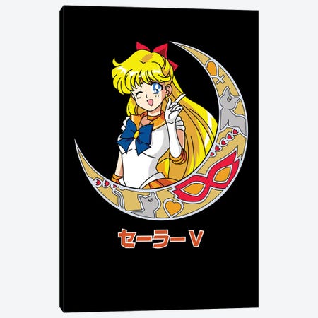 Sailor Moon IV Canvas Print #GFN1089} by Gab Fernando Canvas Wall Art