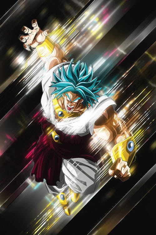 Broly Blade by Gab Fernando wall art