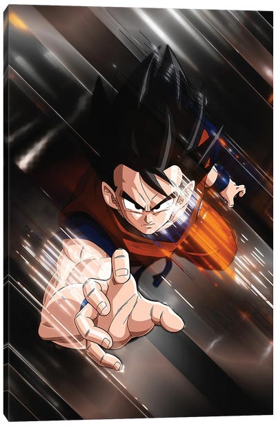 Goku Blade Canvas Art Print - Dragon Ball Z