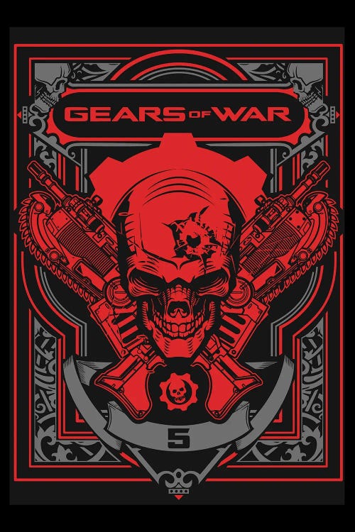 Gears Of War I by Gab Fernando wall art