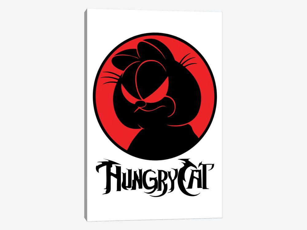 Hungry Cat by Gab Fernando 1-piece Art Print