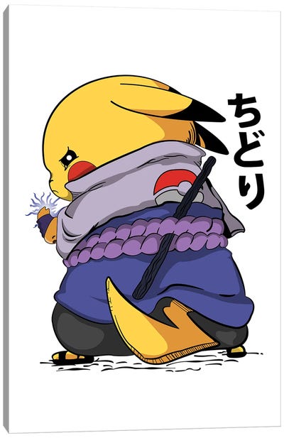 Pokemon III Canvas Art Print - Pikachu