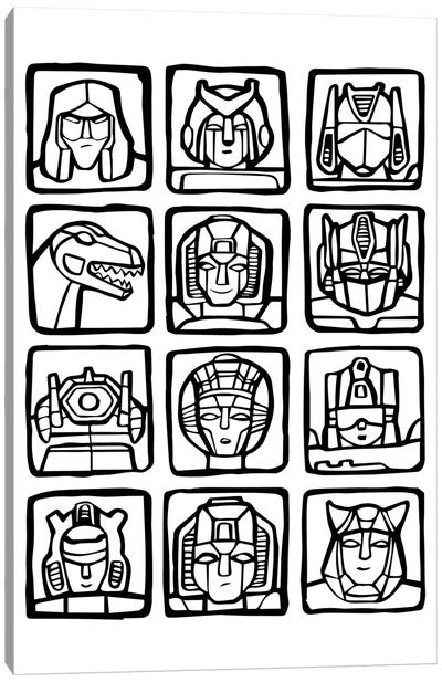Transformer I Canvas Art Print - Transformers