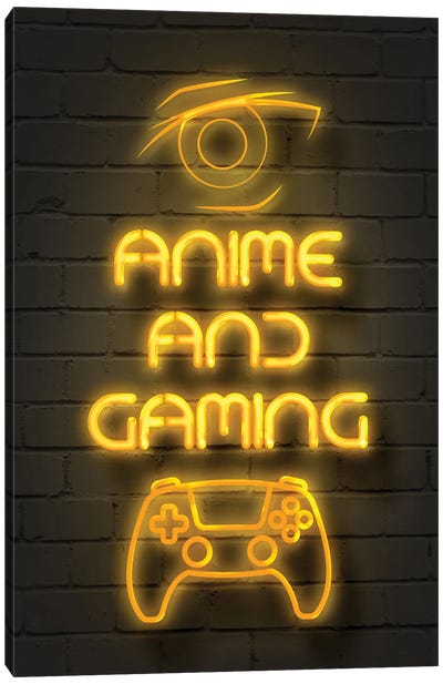 Anime And Gaming Canvas Art Print - Eyes