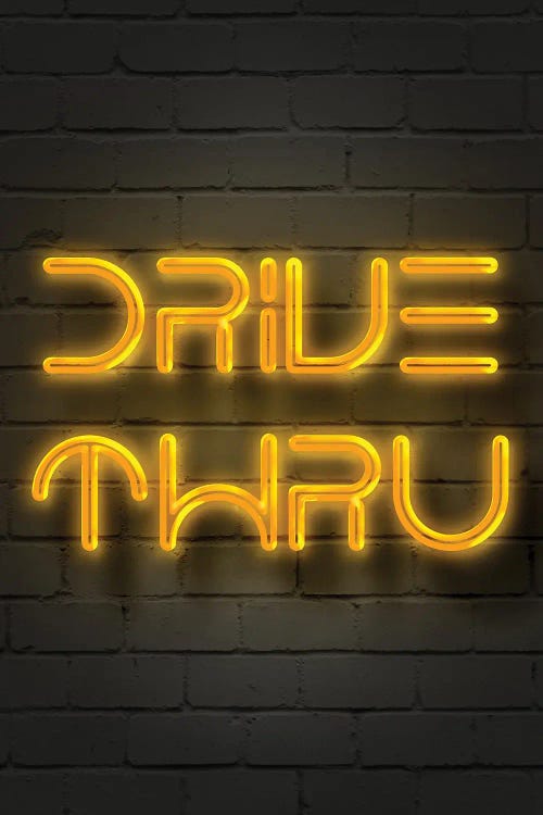 Drive Thru by Gab Fernando wall art